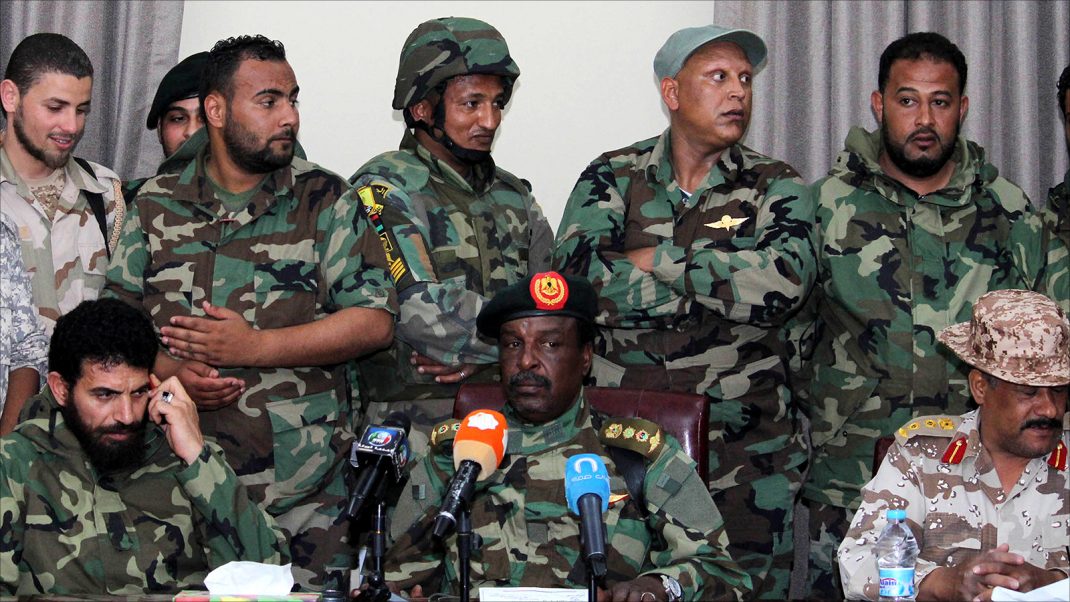 بقايا جيش القذافي